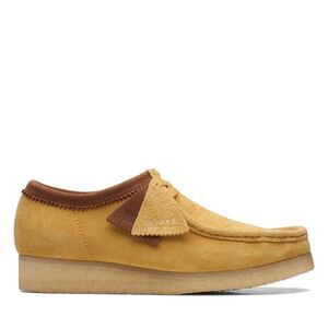 Clarks Mens Wallabee Yellow Shoes (NWT)